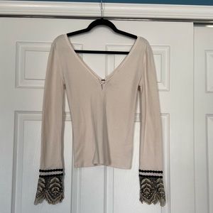 Free People: Lace Long Sleeve Thermal [Size: Small]